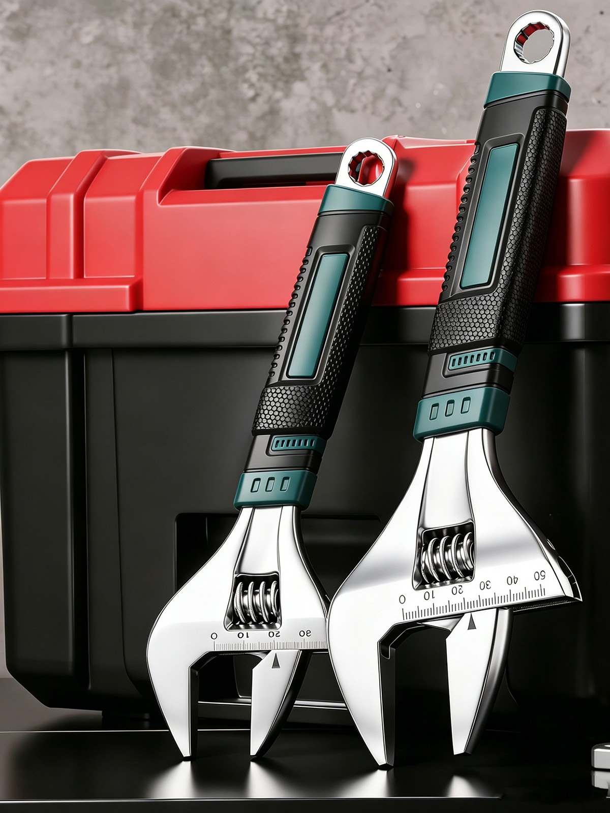 Heavy Equipment Maintenance - Chave Ajustável de Aço Reforçado com