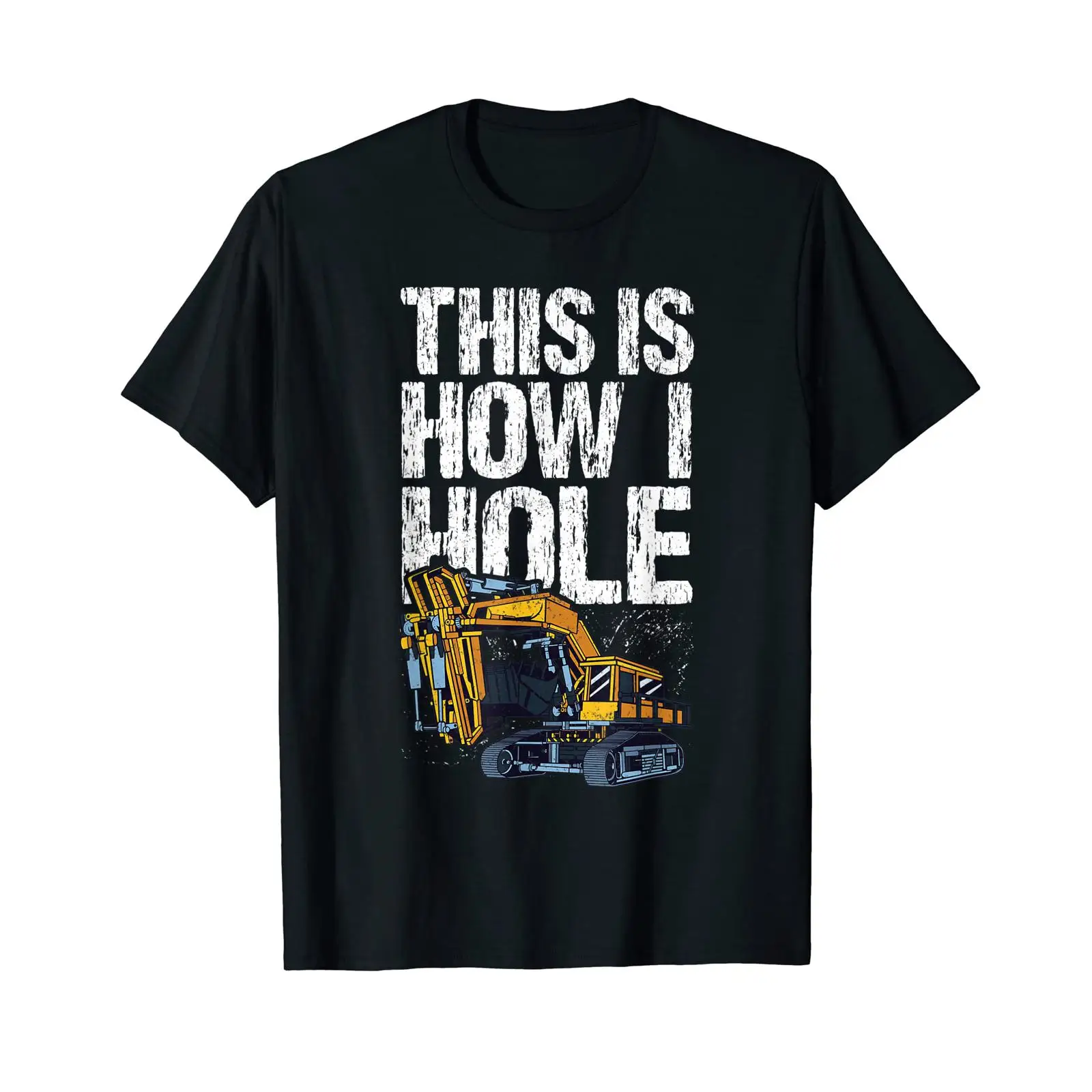 Heavy Equipment Operations - Camiseta Vintage para Operador de Escavadeira