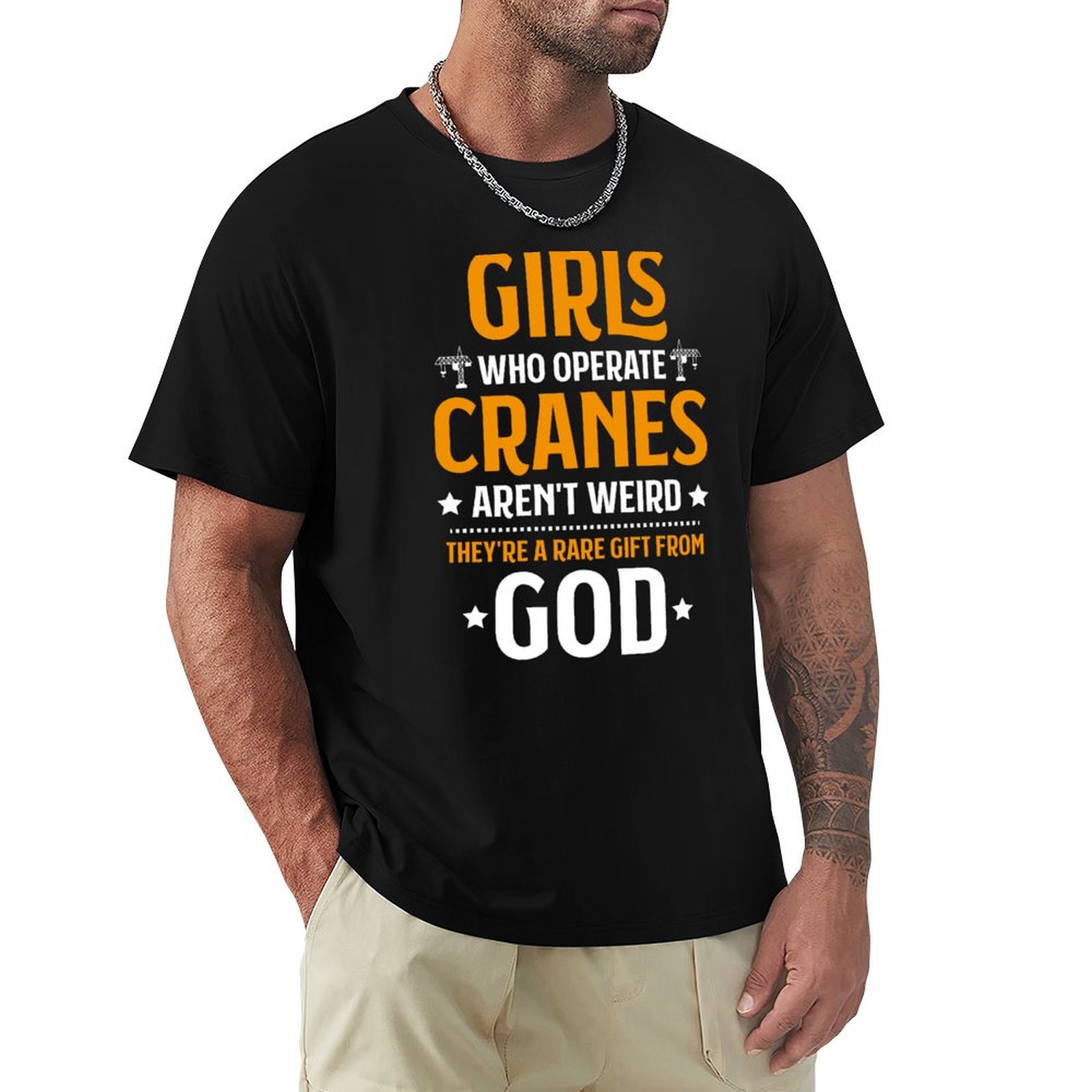 Heavy Equipment Operations - Camiseta para operador de guindaste, motorista
