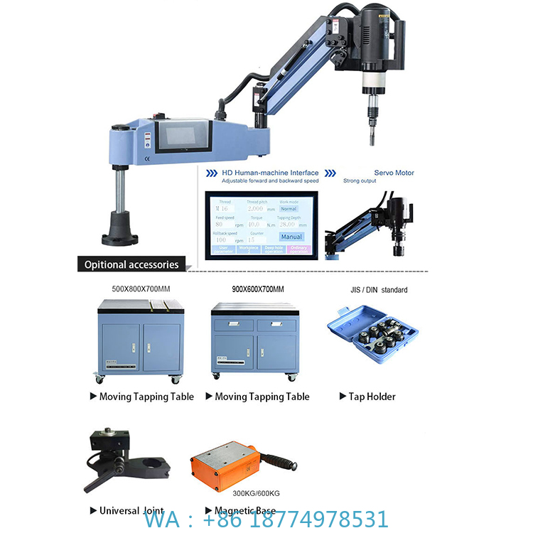 Pipe Threading Machine - Máquina para tubo de metal broca