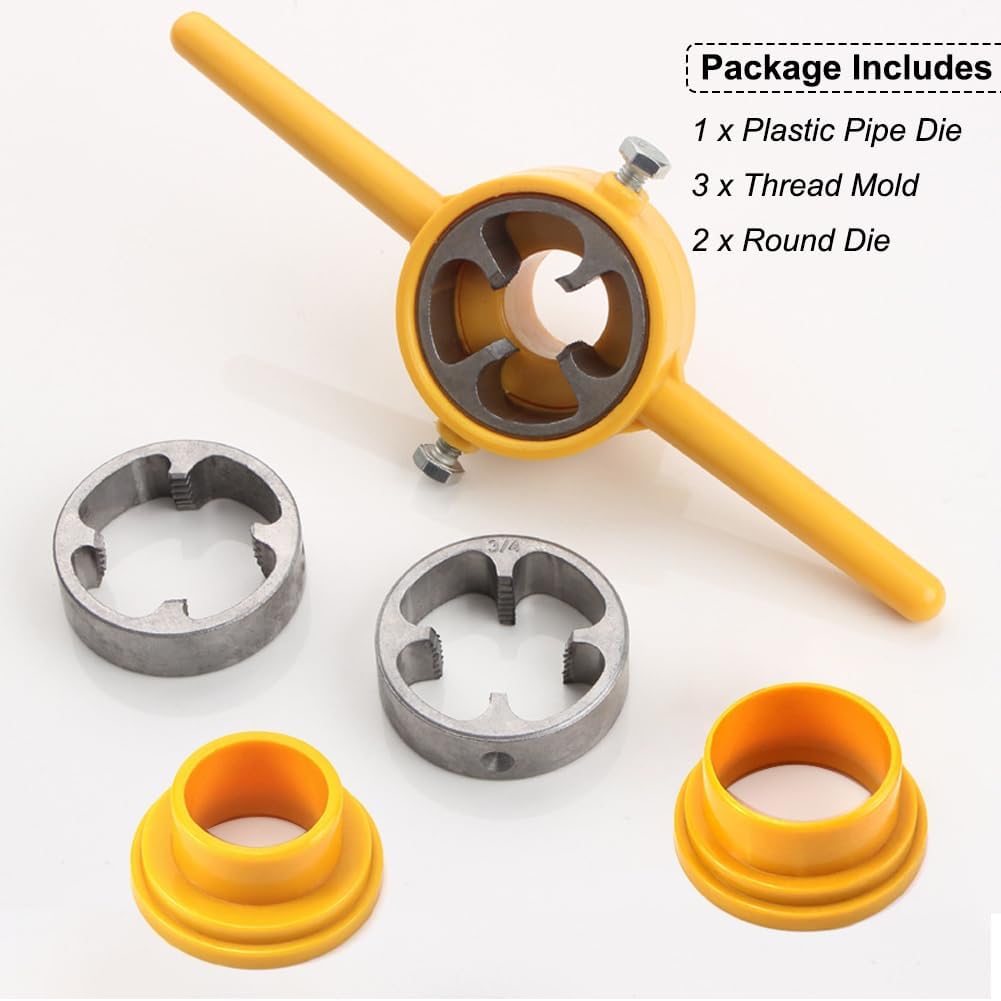 Pipe Threading Machine - 6 pçs pvc plástico tubo de