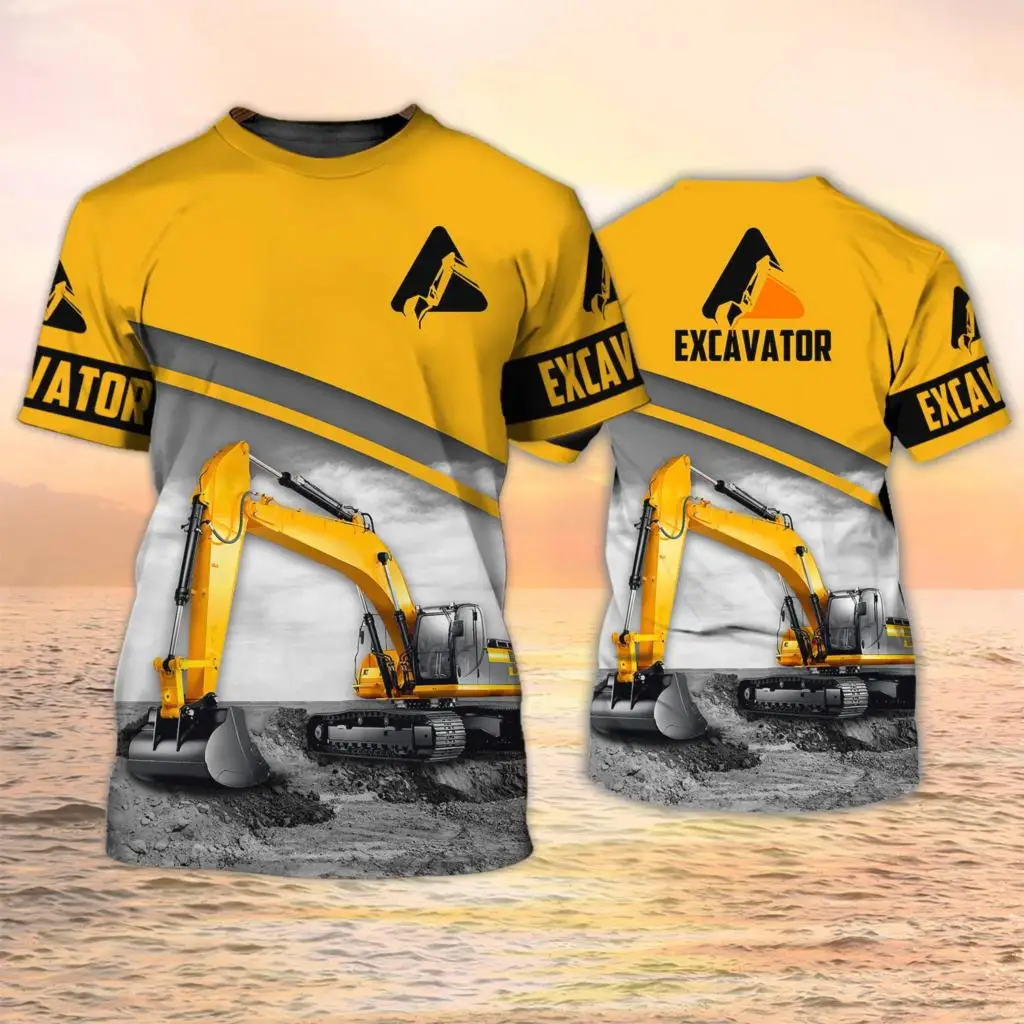 Heavy Equipment Operations - Camisetas de Escavadora para Operadores de