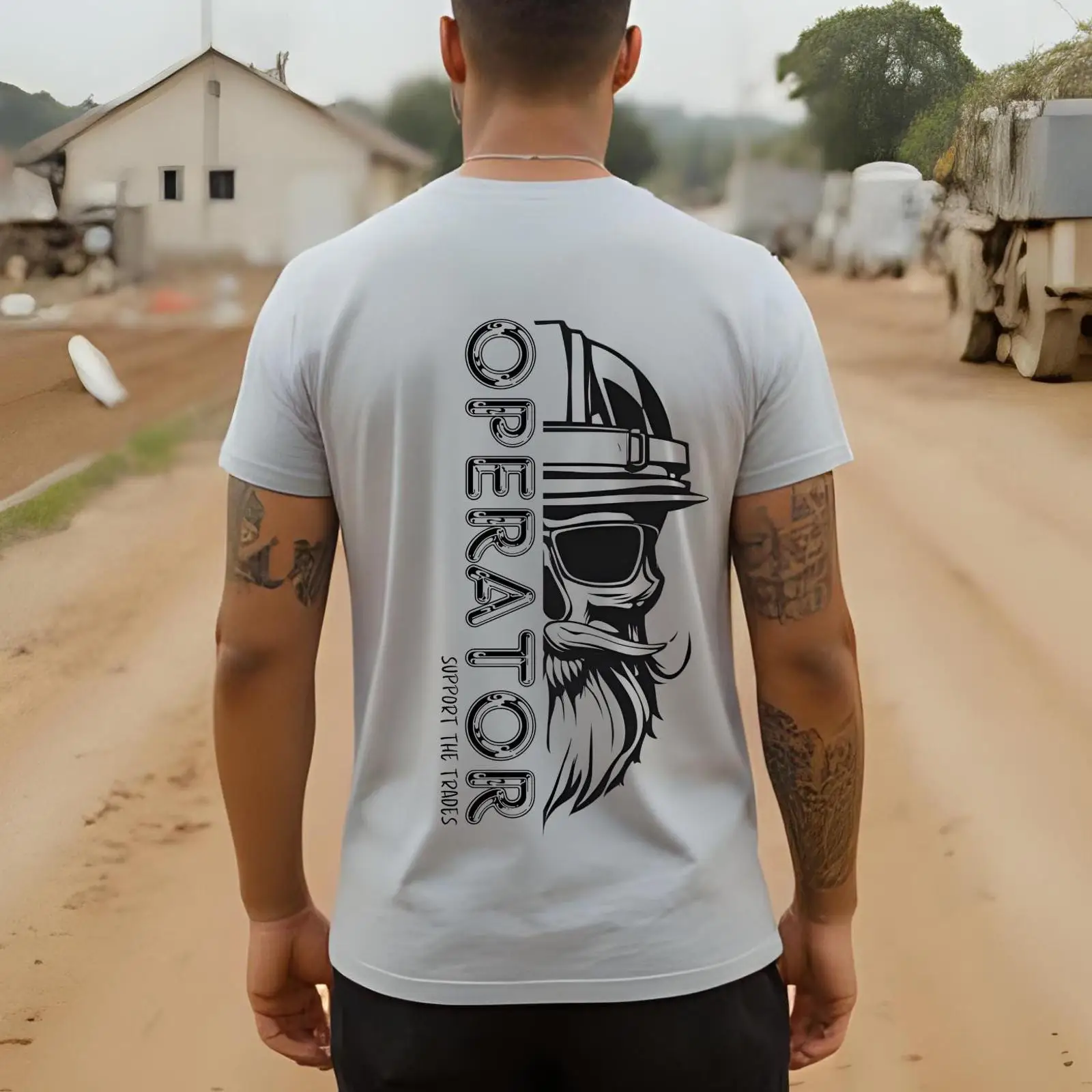 Heavy Equipment Operations - Camiseta para Operador de Equipamentos, Operador