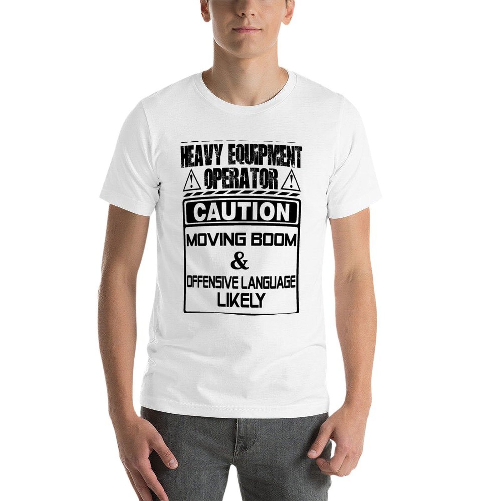 Camiseta funcional casual de m - Heavy Equipment Operations avaliação e preço