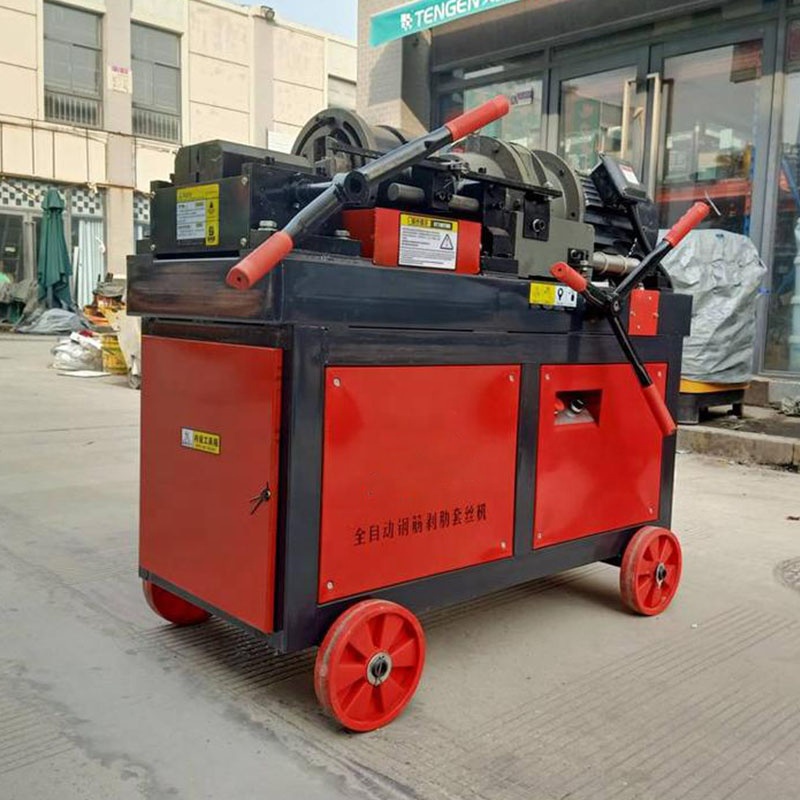 Máquina de roscar vergalhões,  - Pipe Threading Machine avaliação e preço