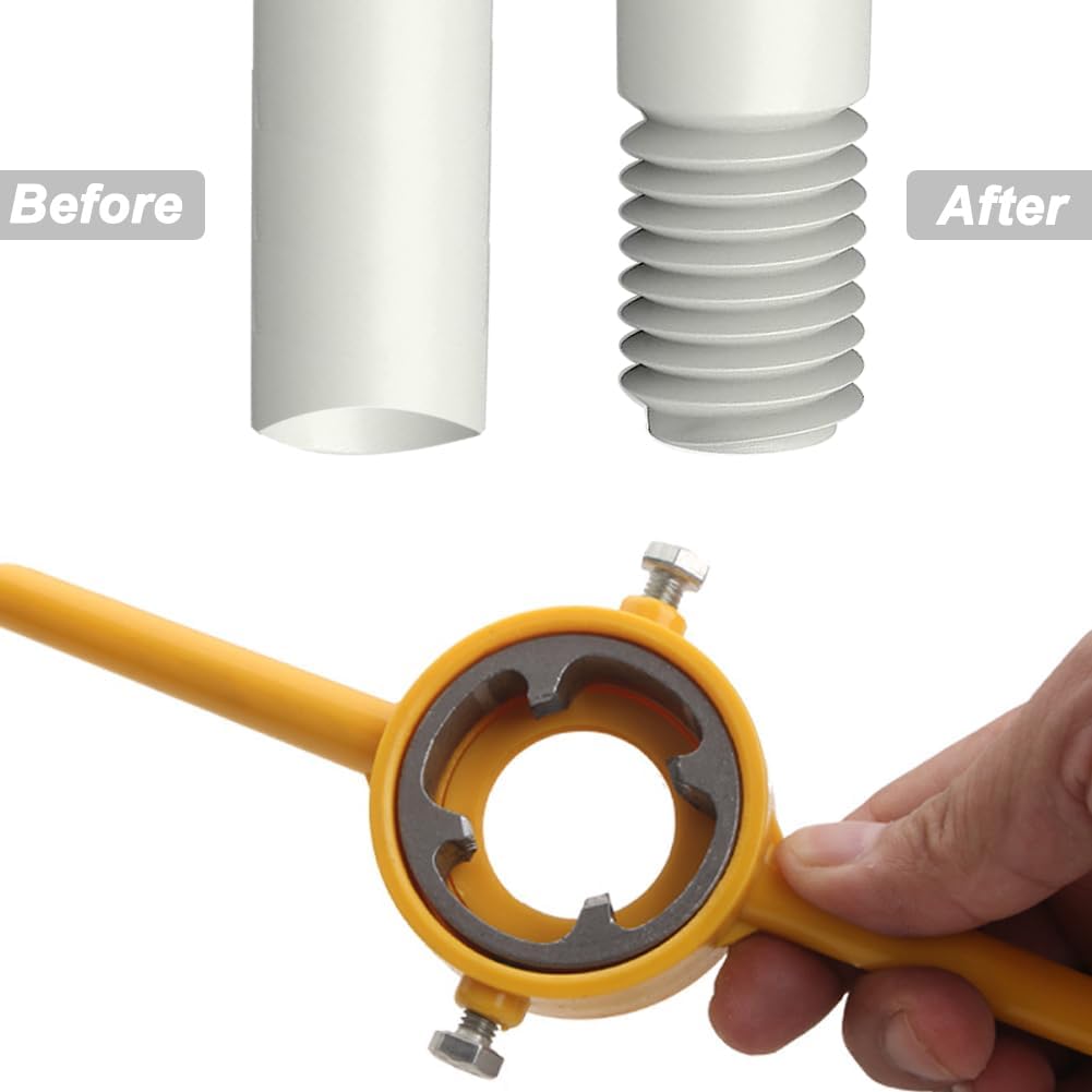 6 pçs pvc plástico tubo de águ - Pipe Threading Machine avaliação e preço