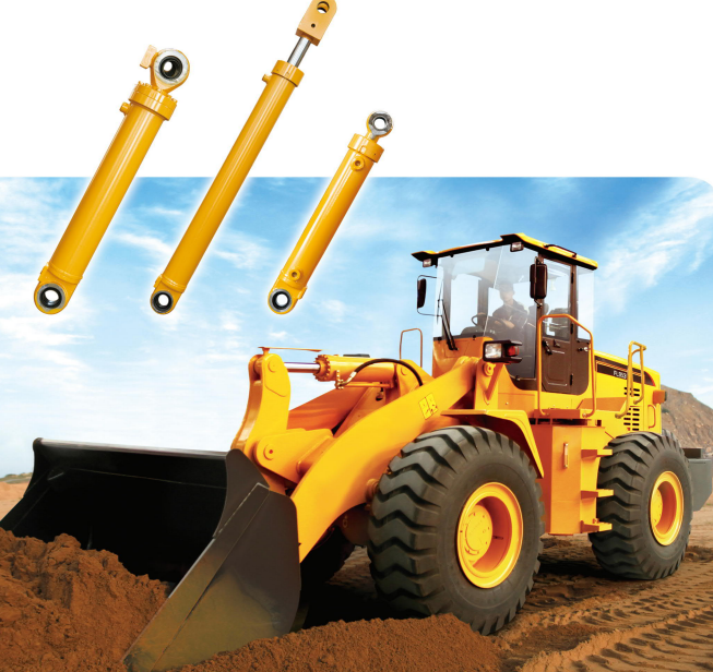 Cilindro Outrigger Cromado com - Heavy Equipment In Construction avaliação e preço