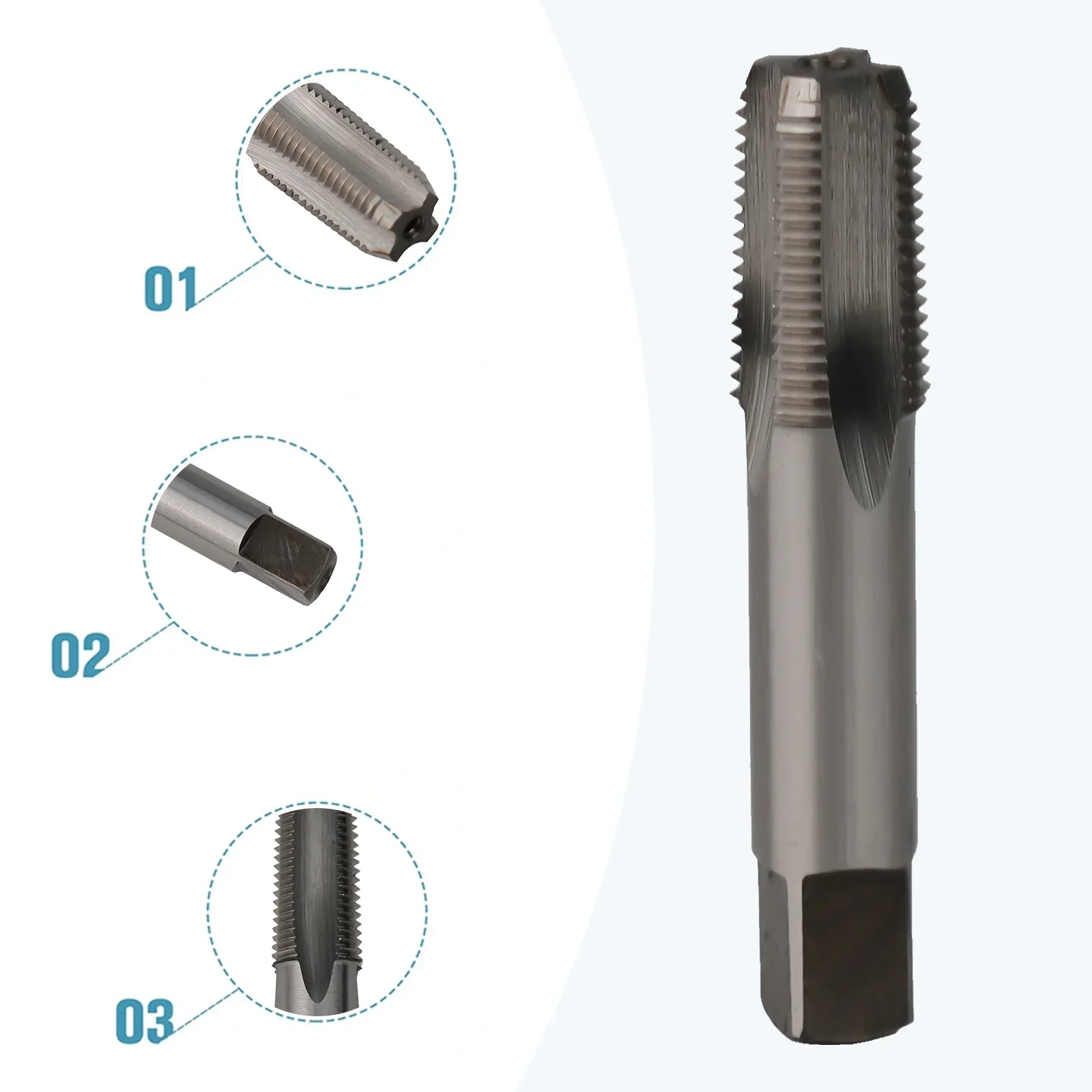 1/8-27 npt torneira hss tubo c - Pipe Threading Machine avaliação e preço