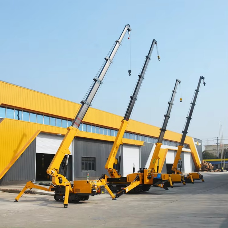 Guindaste Aranha Hidráulico 8T - Heavy Equipment In Construction avaliação e preço