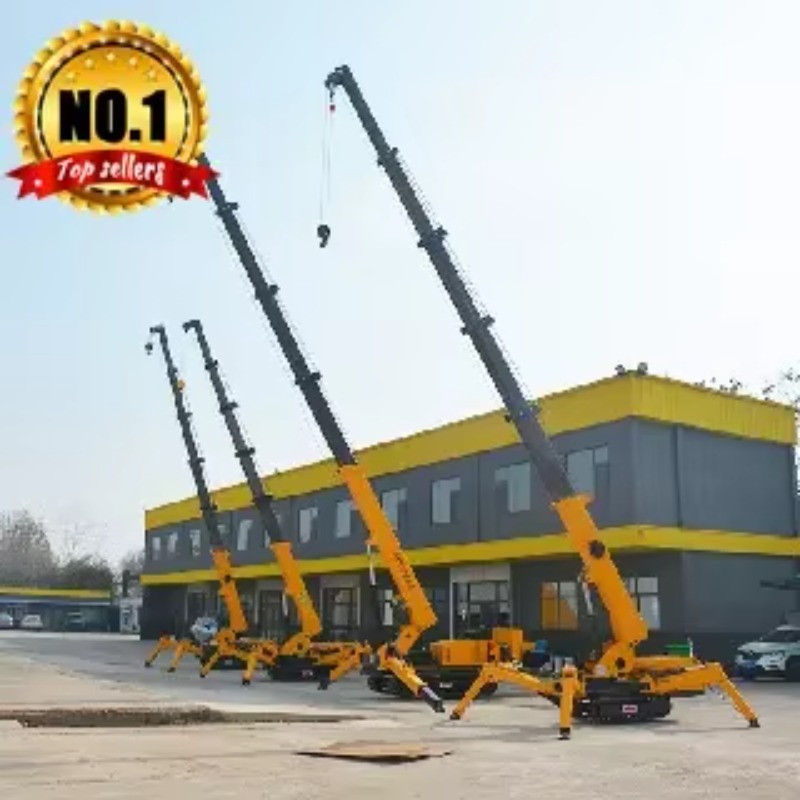 Guindaste Aranha Hidráulico 8T - Heavy Equipment In Construction avaliação e preço