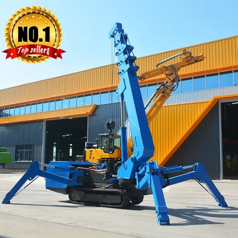 Guindaste Aranha Hidráulico 8T - Heavy Equipment In Construction avaliação e preço