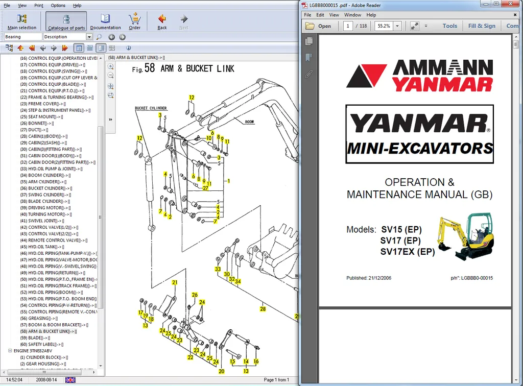AutoDVD Yanmar Heavy Equipment - Heavy Equipment De avaliação e preço