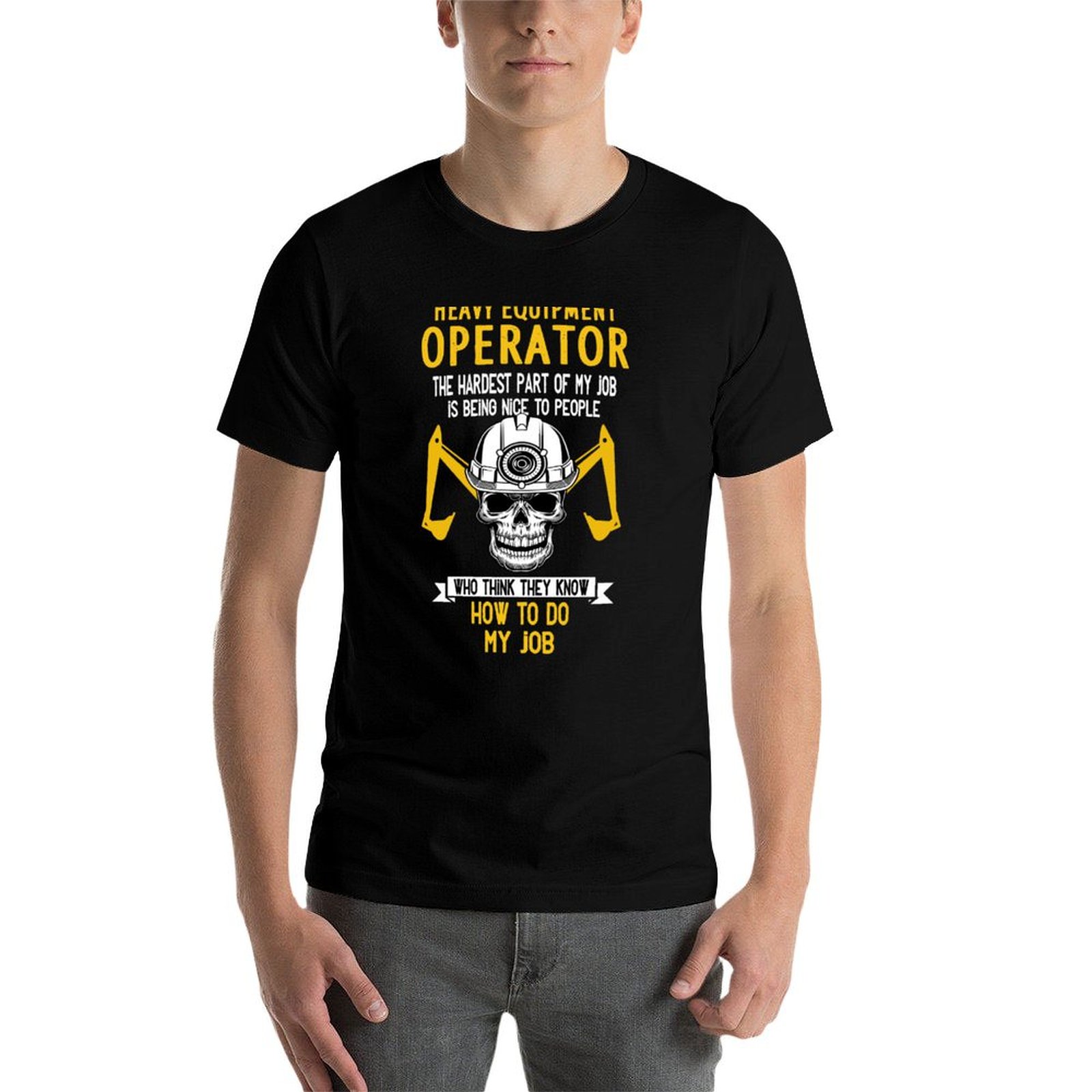 Camiseta Engraçada para Motori - Heavy Equipment Operations avaliação e preço